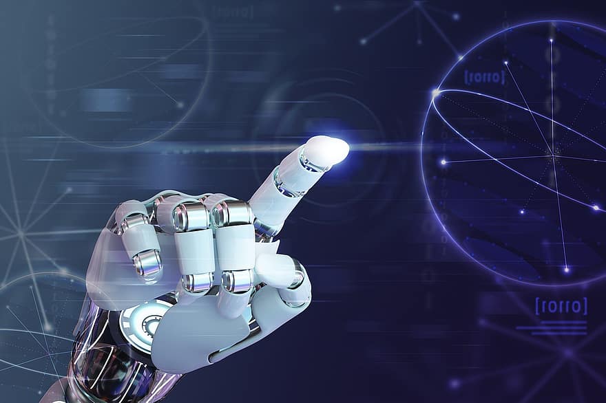 robot, framtid, ai, teknologi, hånd, oppfinnelse