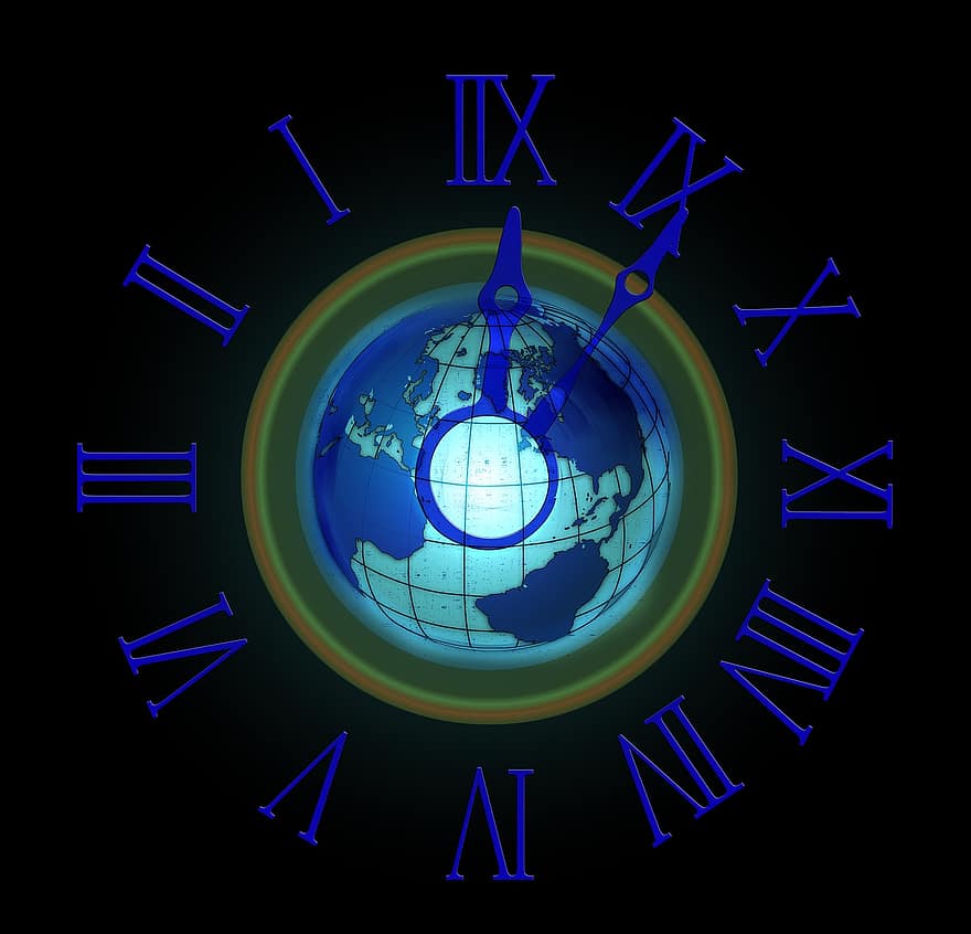 reloj, 5 vor 12, la hora undécima, estrella, universo, apocalipsis, ajuste, Stephen Hawking, hora, rastro, globo