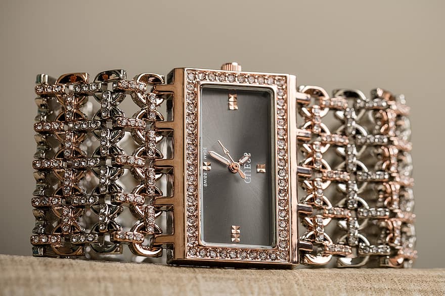rellotge de polsera, veure, temps, endevinar, hores, minuts, rellotge, accessori, moda, dissenyador