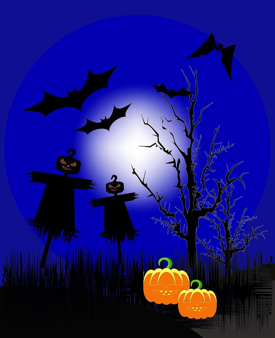 Halloween, Halloween-Plakat, Halloween Hintergrund, Gruseliger Hintergrund
