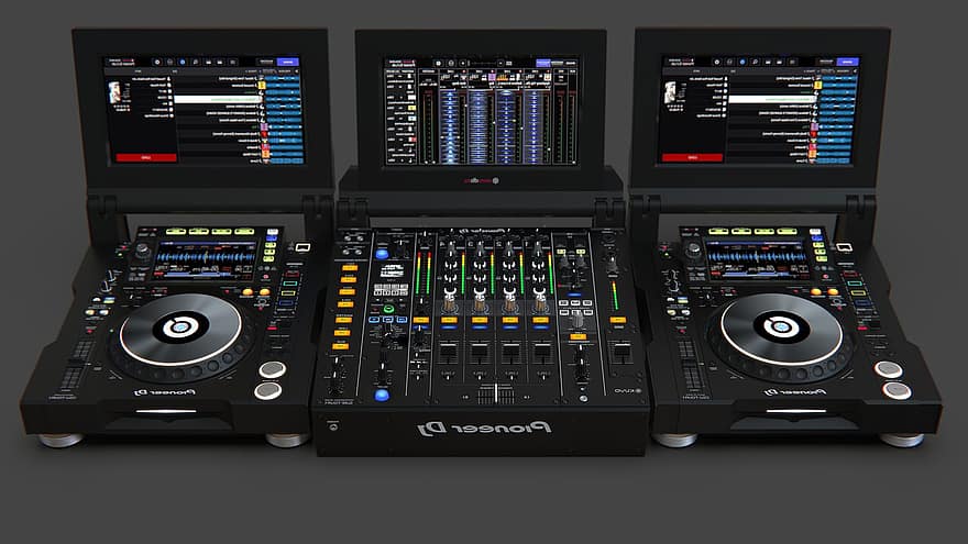 Dj, Music, Mixer, Technology, Deejay, Team, Cdj, Edm, Sound, Mix, Digital