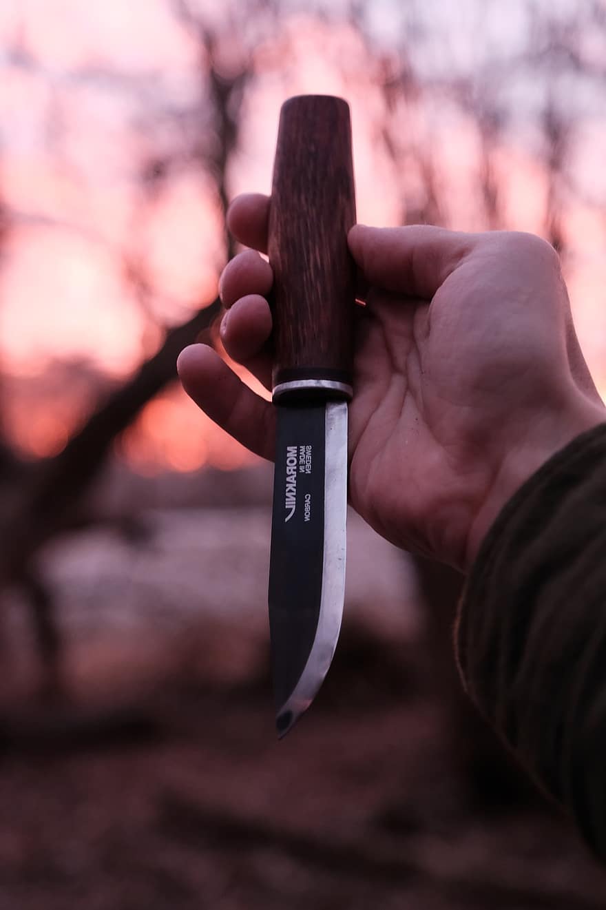 herramienta, cuchillo, cazador, bushcraft, espada, agudo