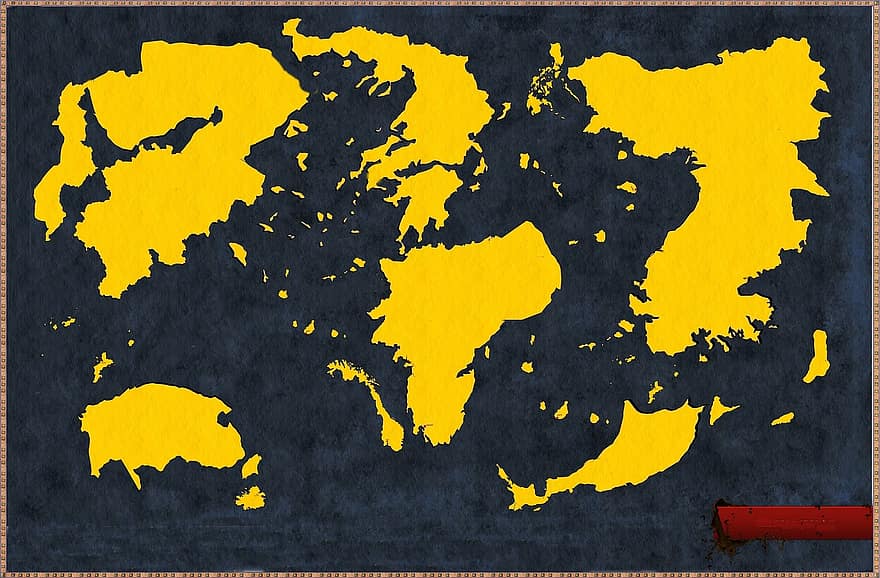 Hartă, harta lumii, continente, ocean, mare, Insulele, fantezie, cartografie, fundaluri, murdar, geografie fizica