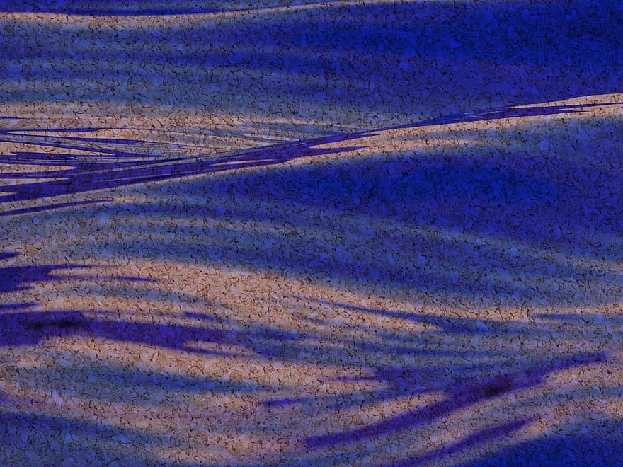 le sable, eau, modèle, abstrait, vagues, des ondulations, bleu, art, conception, Contexte, fond d'écran