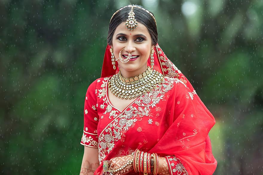 عروس ، العروس الهندية ، زفاف هندي ، التقاليد الهندية ، حفل زواج ، الثقافة الهندية ، مرودي