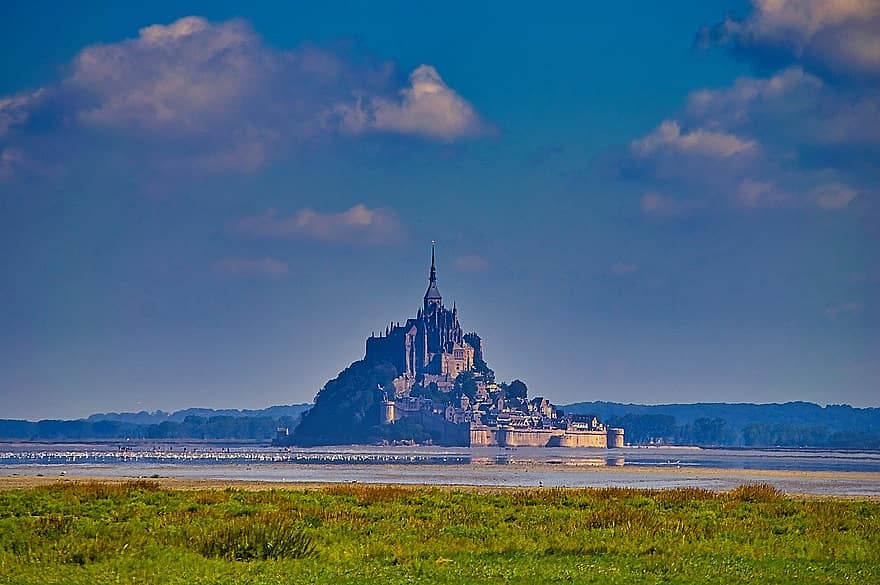 mont saint michel, abdij, Frankrijk