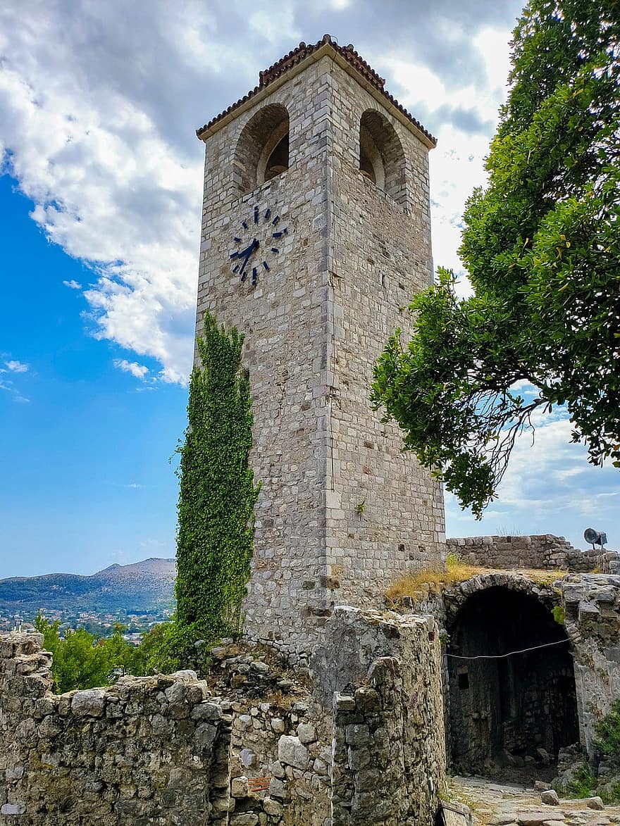 Torre dell'orologio, Torre, costruzione, architettura, vecchio, antico, pietra, ottomano, fortezza