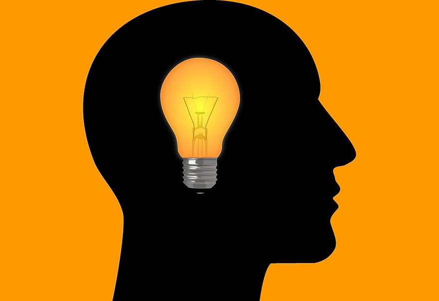 Idea, Business Idea, Business, Light, Bulb, Head, Invention, Creativity, Creative, Inspiration, Innovation