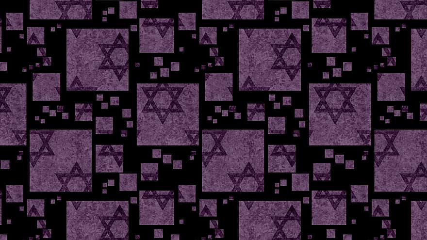 étoile de David, modèle, Contexte, géométrique, des carrés, juif, Magen David, Yom Hazikaron, judaïsme, religion, étoile