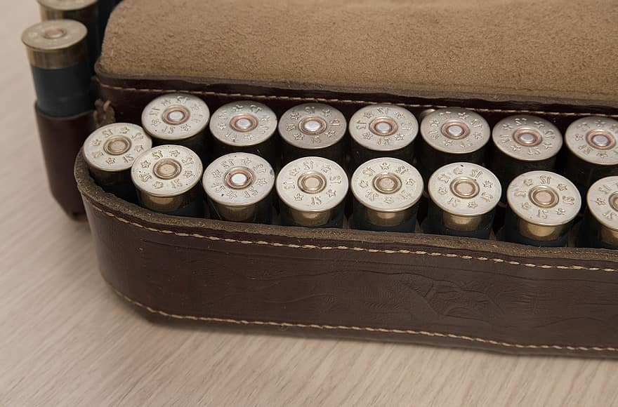 ammunition, Gammeldags Bandoleer, Vintage Bandoleer