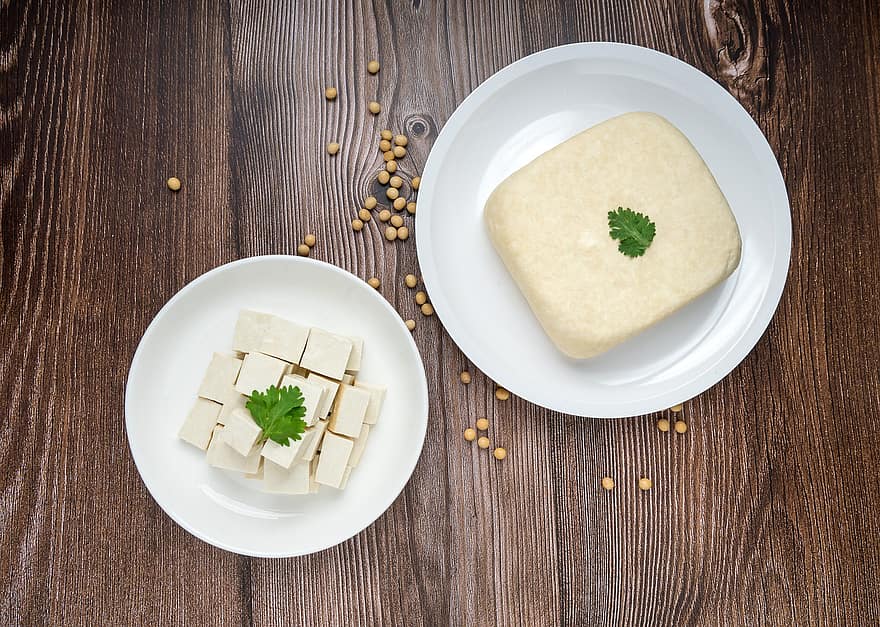 tofu, sójové boby, jídlo, produkt, fazole, sója, lusk, organický, přírodní, zdravý, výživa
