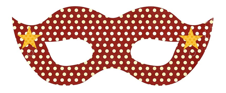 Mask, Costume, Eye, Red, Abstract, Party, Masked, Template, Carnival, Celebration, Decoration