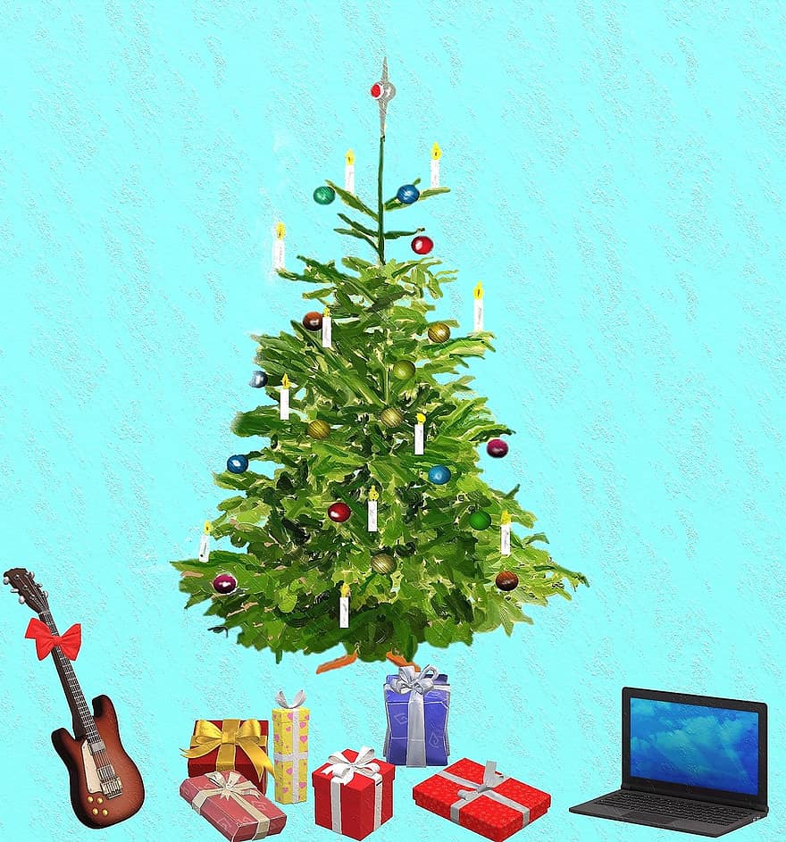 Kerstmis, kerstversieringen, kerstavond, kerstcadeau, vrolijk kerstfeest, poinsettia, komst, kerstboom, decoratie, Nicholas, kerst decoratie