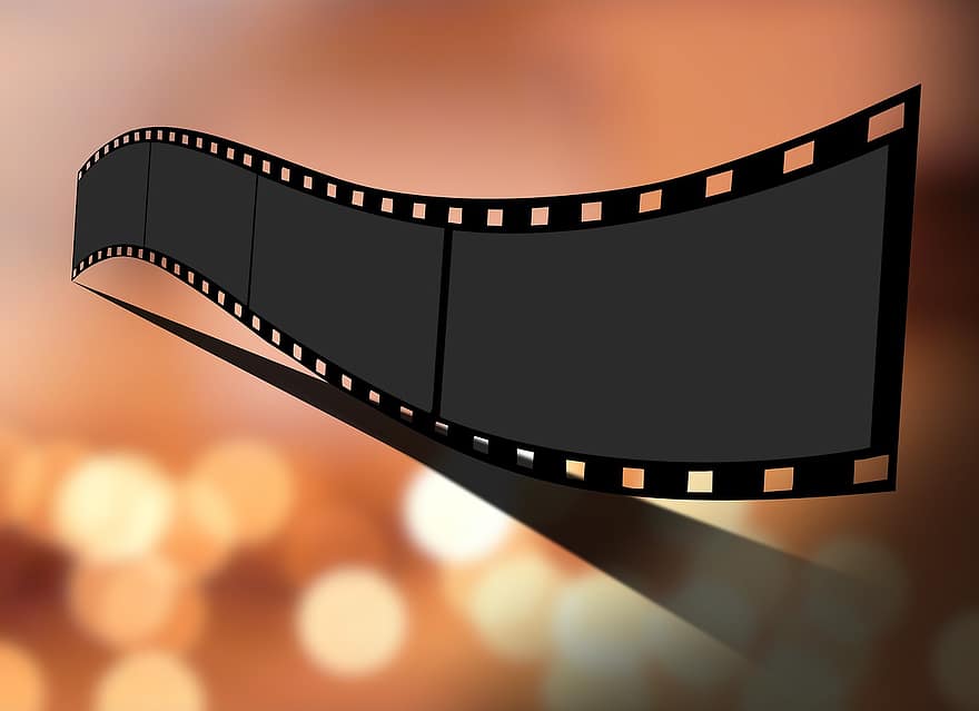 Movie, Reel, Film, Cinema, Entertainment, Cinematography, Filmstrip, Theater, Bokeh, Action, Media