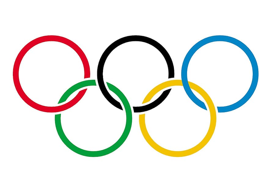 Blau, Farben, Wettbewerb, Veranstaltung, fünf, Spiele, Grün, olympisch, Olympia, rot, Ring
