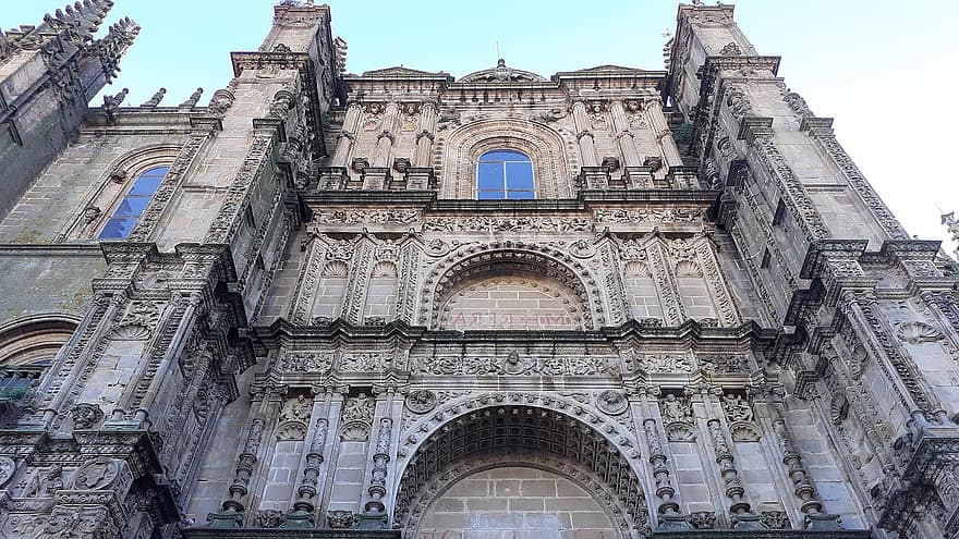 Cathedral, Church, Ancient, Plasencia, Religion