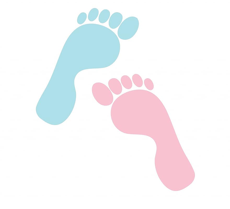 Footprint, Foot, Feet, Step, Imprint, Barefoot, Footstep, Symbol, Mark, Icon, Shape