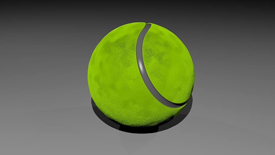 tenisa bumbiņa, teniss, bumba, sportu