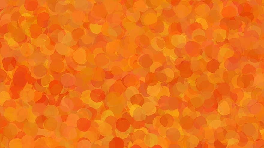 fundo, círculo, padronizar, abstrato, bolha, bokeh, laranja, outono, desenhar, papel de parede, festa