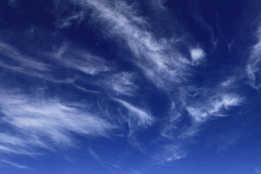 céu, nuvens, cumulus, espaço aéreo, fundo, papel de parede