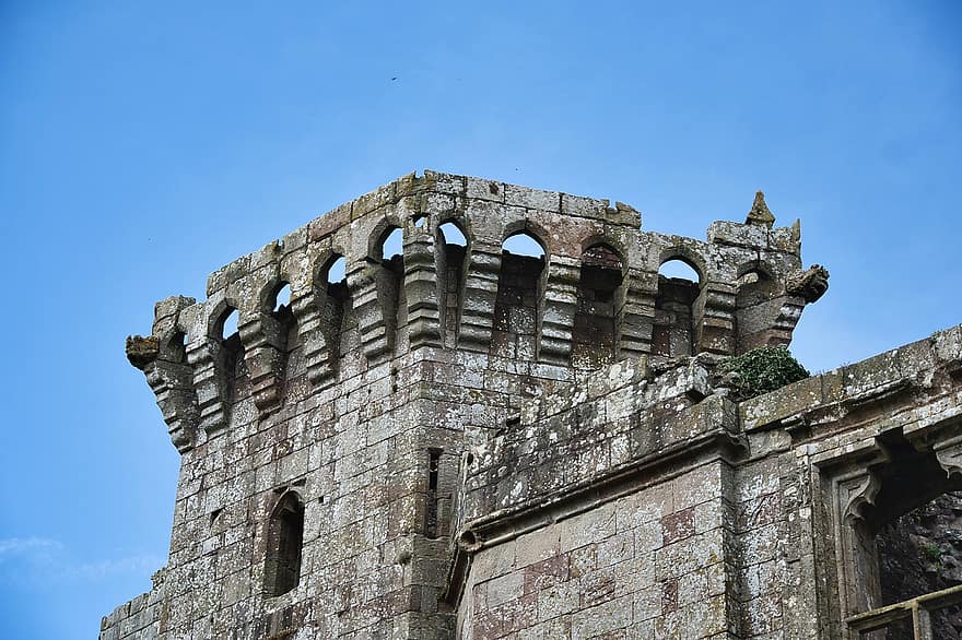 зубчатая стена, крепость, башня, фортификация, архитектура, средневековый, исторический