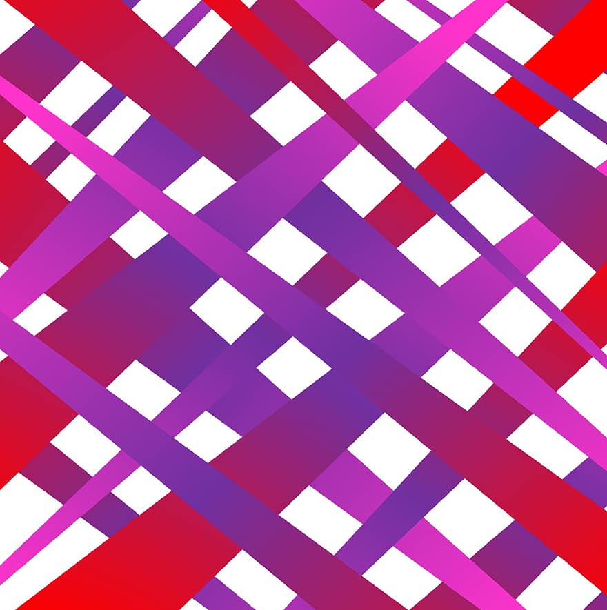 abstrakt, diagonal, striber, linjer, figurer, mønster, gradient, rød, bordeaux, lilla, violet