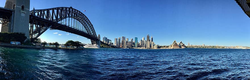 シドニー、ブリッジ、オーストラリア、旅行