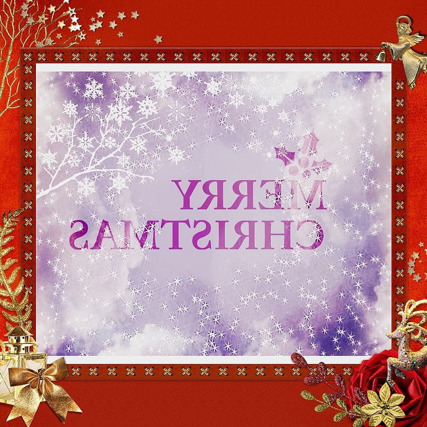 hari Natal, kartu Natal, salam natal, kartu ucapan, motif natal, Latar Belakang, kartu pos