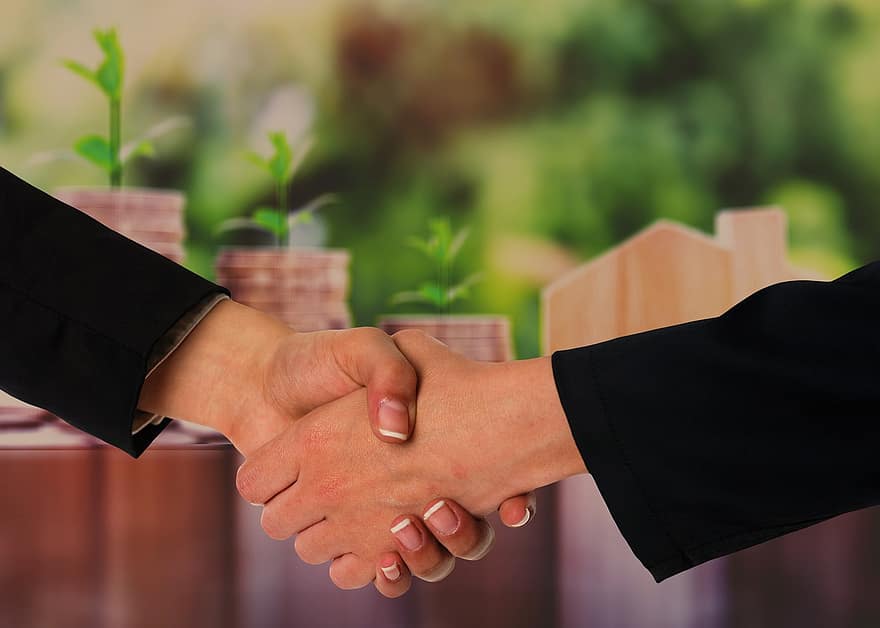 Handshake, Agreement, Gesture, Business, Real Estate, Growth, Investment, Cooperation, Trust