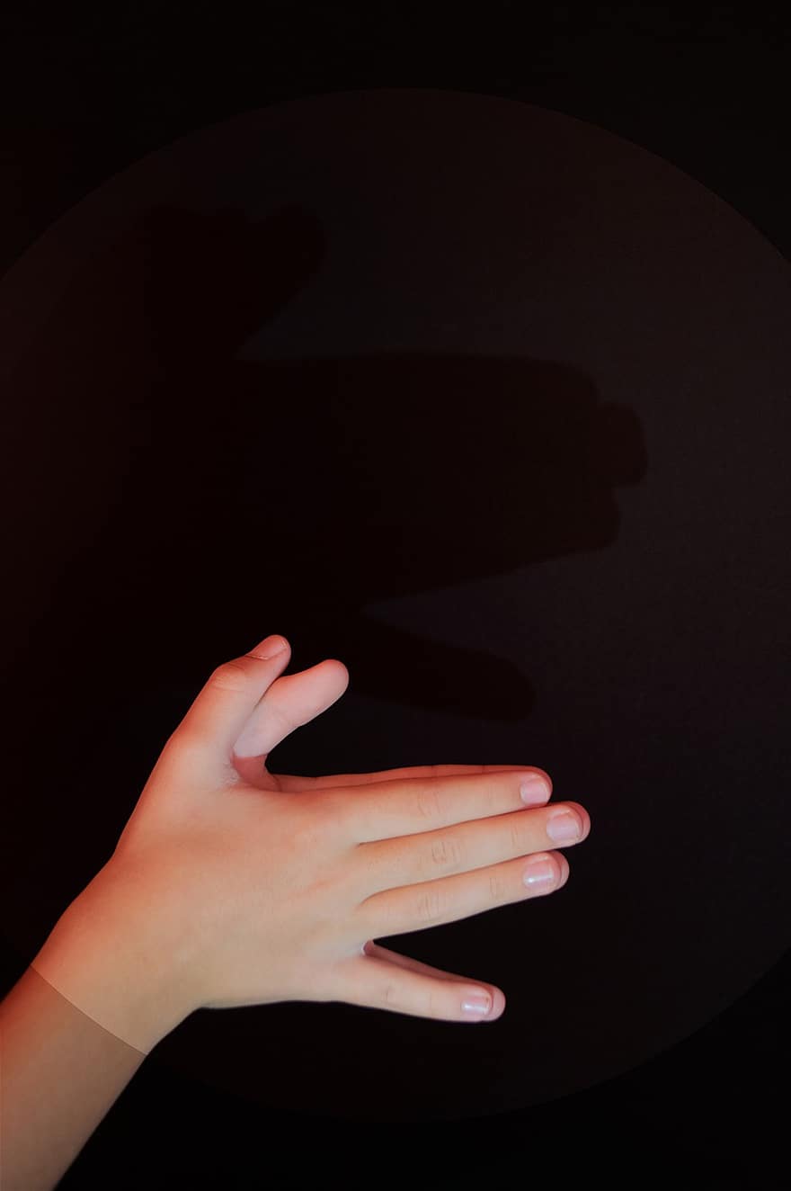 Кукла Теневой Руки, рука, Тень Марионетка, театр теней, тень, животное, Руки, пальцы, Фигура с руками, игра, Мессинг