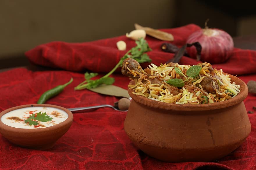 plato, Biryani, cocina, fotografía de comida, Queso indio, comida, sabroso, arroz, calor, temperatura, vegetal