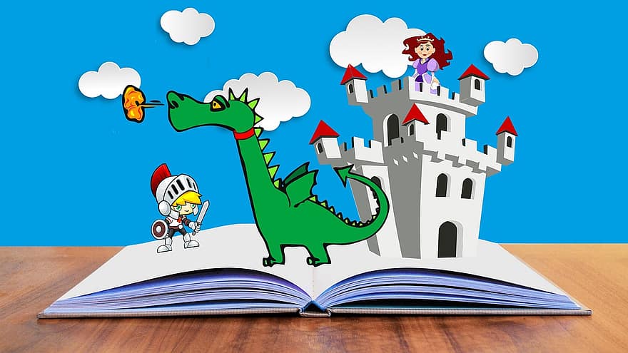 Story, Telling, Storytelling, Literature, Read, Tale, Princess, Prince, Knight, Castle, Dragon