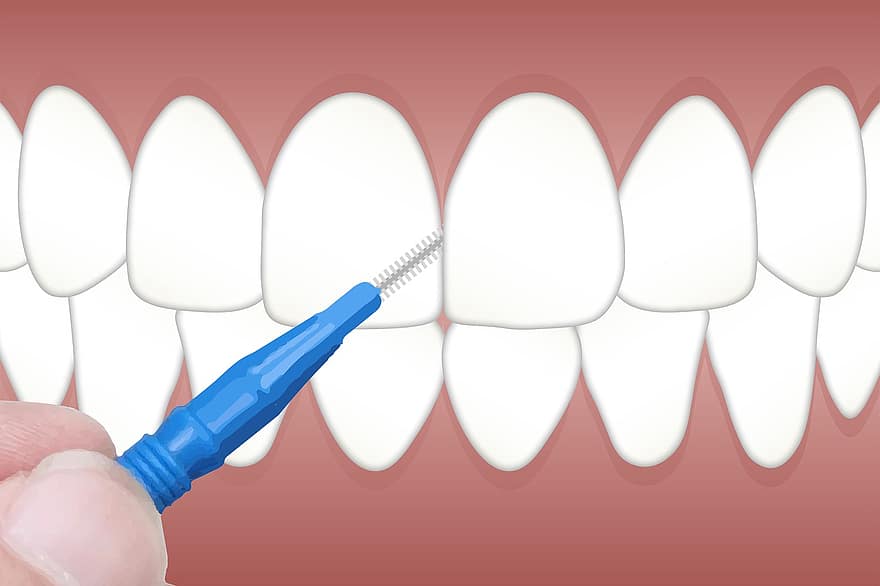 Interdental, børste, Tepe, tænder, rengøring, ren, hygiejne, tandpleje, tandlæge, tandbørste, dental
