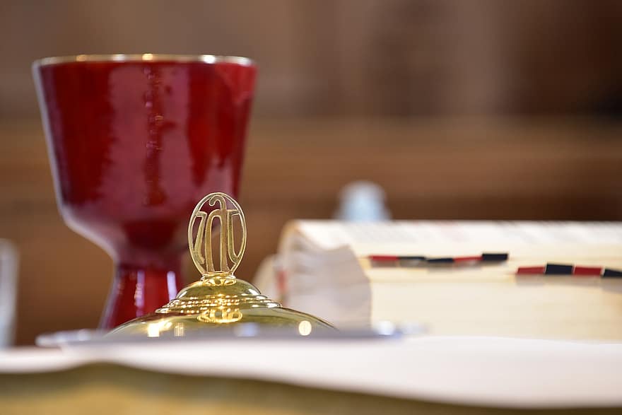 Church, Cup, Bible, Fair, Wafer, Last Supper, Christianity, Communion