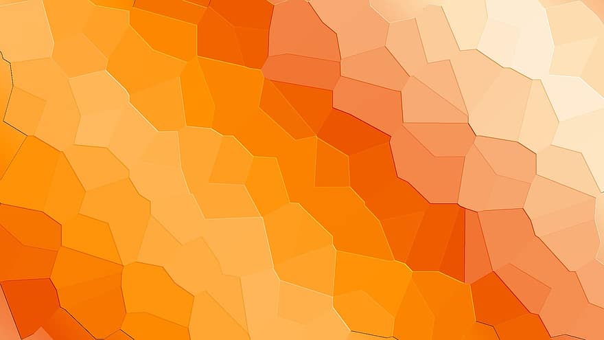 naranja, 3d, fondo, diseño, pixelado, píxel, digital, energía, blanco, Naranja Digital