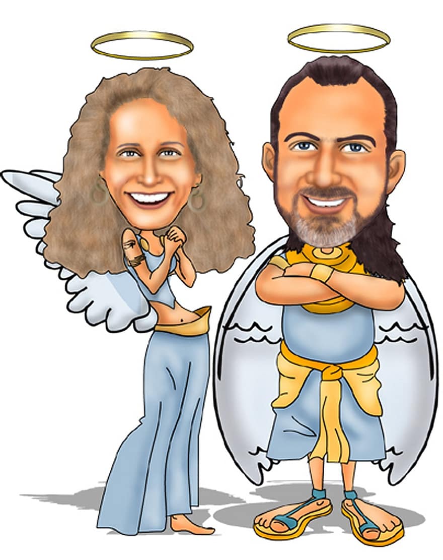 الهيبيين ، الملائكة ، زوجان ملائكي
