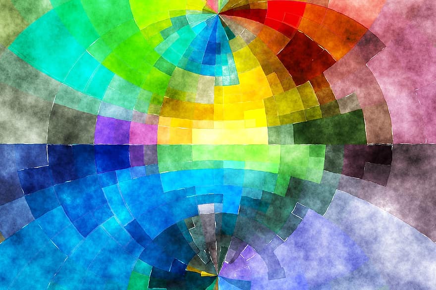 baggrund, farve, farverig, cirkel, abstrakt, mønster, rund, struktur, ornament