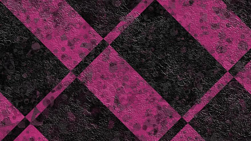 rektangler, rutete, mønster, rosa, mørk, abstrakt, geometrisk, tekstur, banner, blokkere, vegg