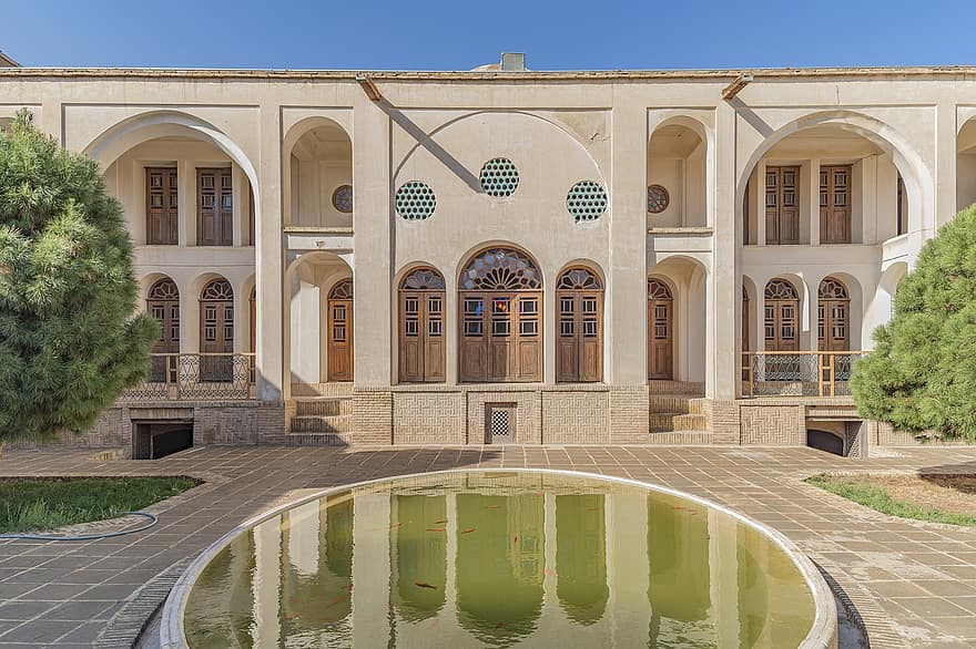 Casa Tabatabai, casa museo, corrí, Casa histórica de Tabatabaei, Kashan, provincia de Isfahan, Monumento, arquitectura iraní, Atracción histórica