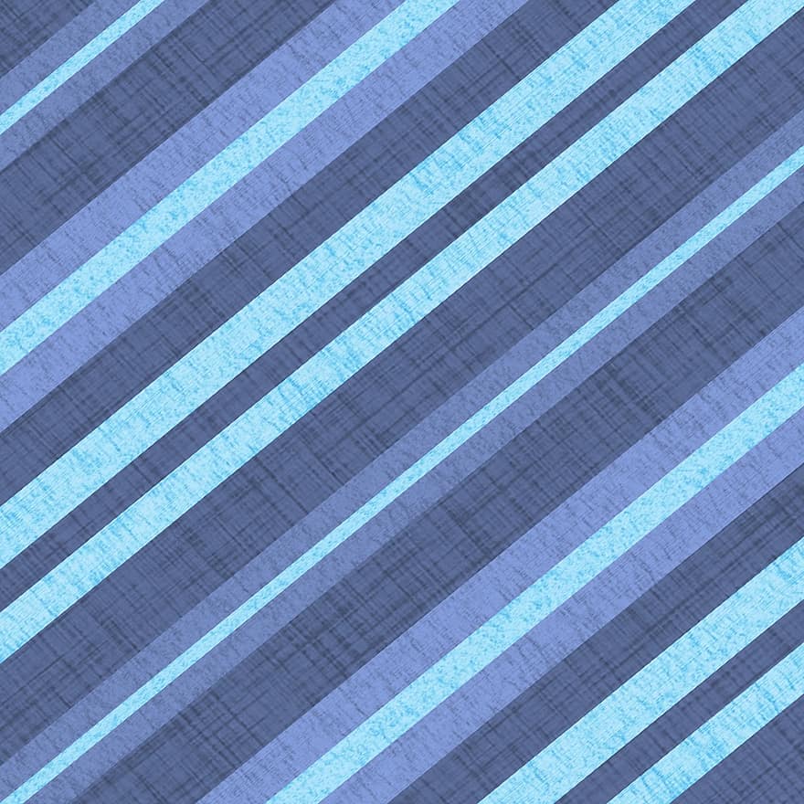bomull, stoff, tekstil, blå, aqua, diagonal, striper, materiale, tekstur, flate, mønster