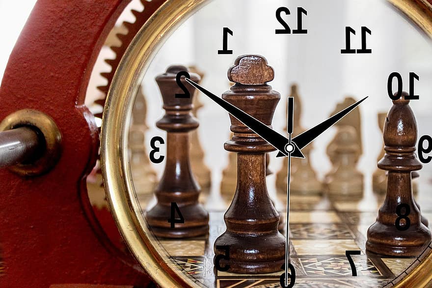 catur, Waktu Catur, waktu, jam, permainan catur, papan catur, potongan catur, bidak, tantangan, turnamen, Potongan Kayu