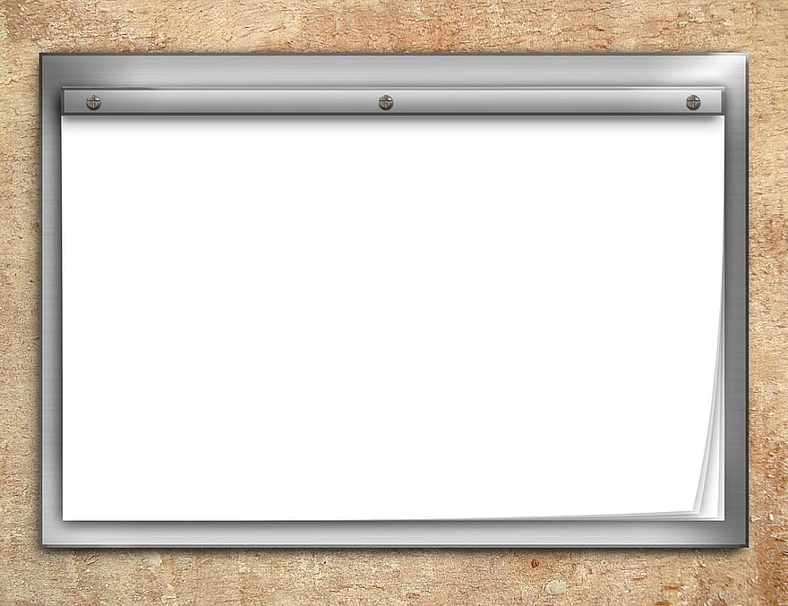 Flipchart, Wall, Board, Presentation, Leaf, Paper, Present, Label, Background, Plaster, Pattern