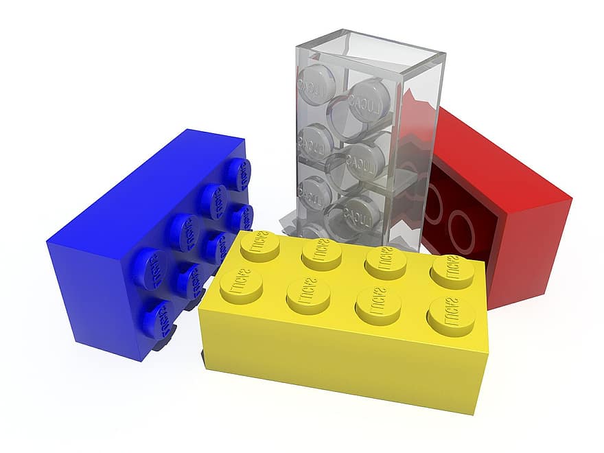 bloques de construcción, jugar, bloques de juego, piedras, juguetes, módulo, el plastico, arquitectura, construir