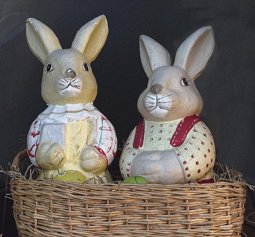 Pâques, joyeuses Pâques, thème de Pâques, osterkorb, décoration de pâques, œuf de Pâques, tradition, christianisme, décoration, lapin de Pâques, lapin