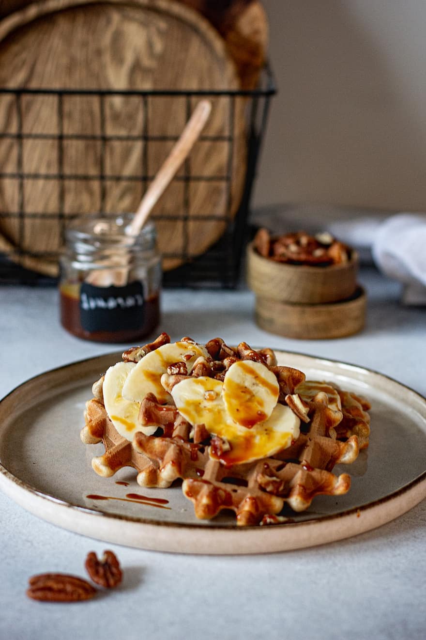 बेल्जियम waffles, Waffles, सुबह का नाश्ता, मिठाई
