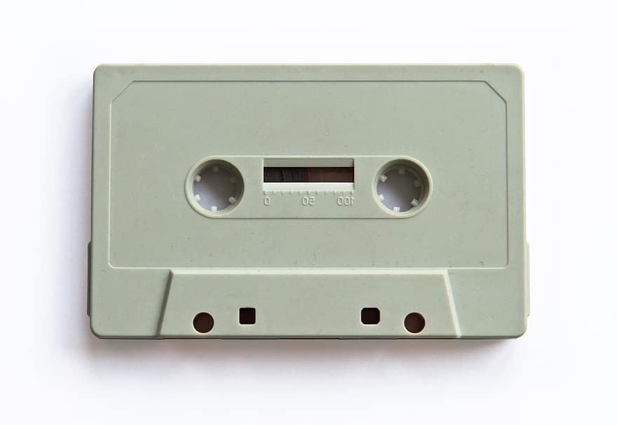 casset, cinta, música, àudio, so, enregistrament, registre, cinta de casset, tecnologia, en blanc, retro