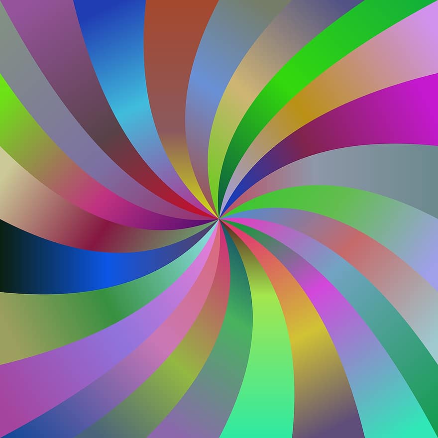 Spiral, Background, Design, Swirl, Colorful, Color, Swirls, Colored, Abstract, Colors, Multicolored