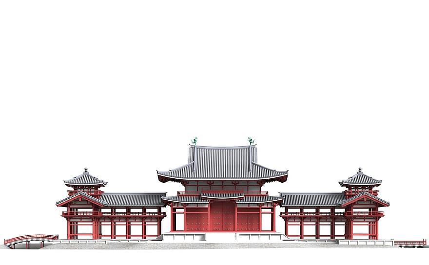 Byodo-in, uji, Giappone, architettura, costruzione, Chiesa, Luoghi di interesse, storicamente, turisti, attrazione, punto di riferimento