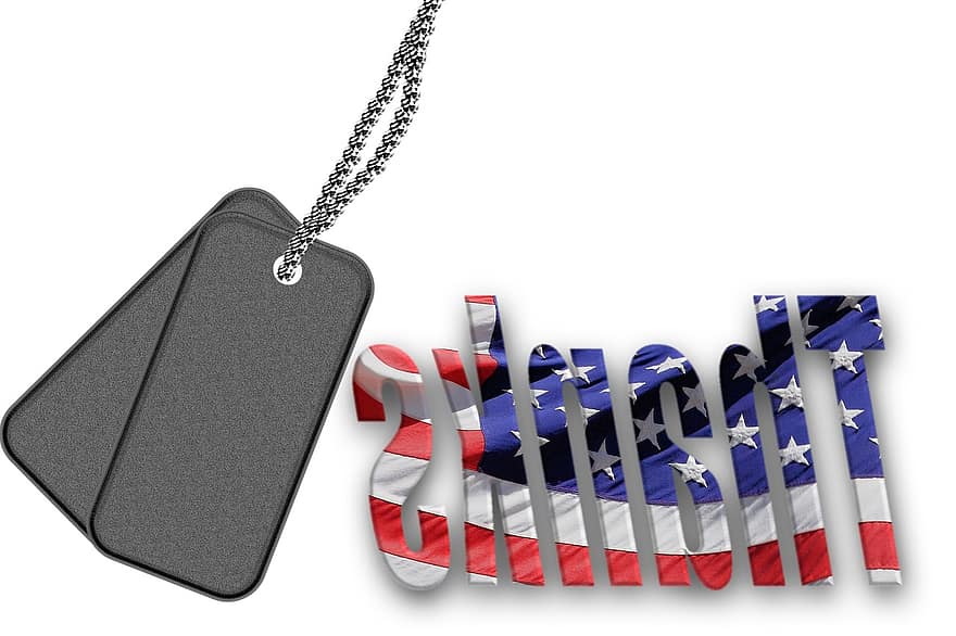 Verenigde Staten van Amerika, dog tags, labels, identificatie, naam, leger, metaal, keten, grijs, ID kaart, soldaat