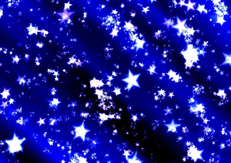 зірка, реферат, блакитний, зоряні скупчення, багато, візерунок, текстури, фон, Різдво, мотив, смугастий